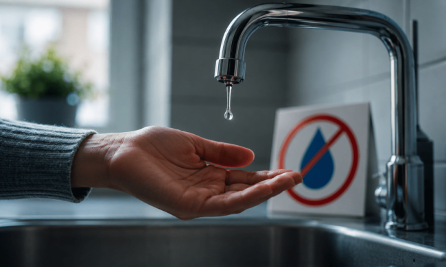 Отключение водоотведения должникам в Днепре