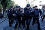 Масові заворушення в Києві: людей пакують пачками