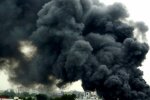 "Задихалися від густого диму": масштабна пожежа охопила стадіон у Львові, - шокуюче відео
