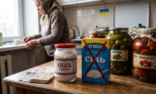 сіль консервація закрутки кухонна