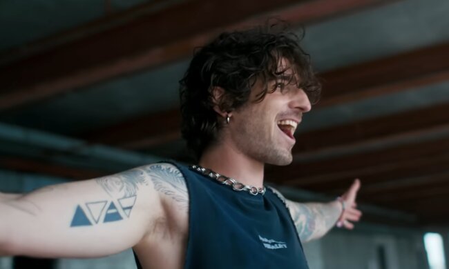 Володимир Дантес, кадр із кліпу