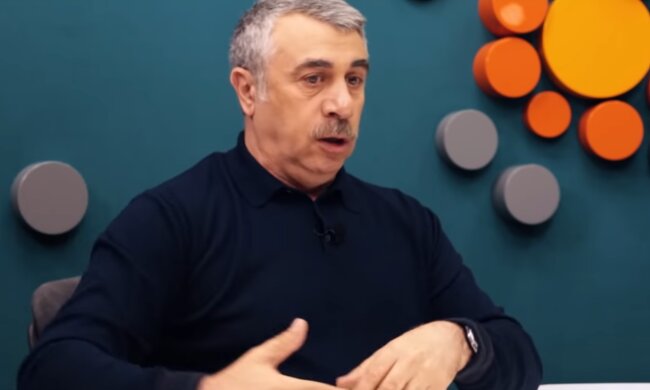 Доктор Комаровский, скрин с видео