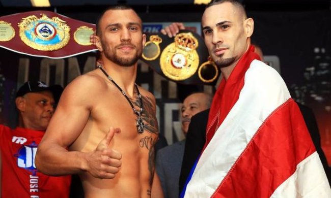 Сто грамм сыграли решающую роль во взвешивании Ломаченко и Педрасы