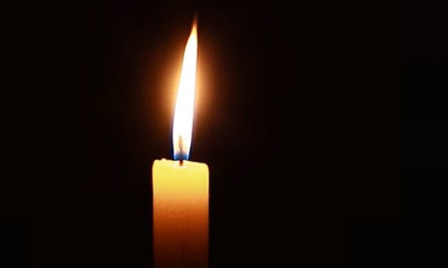 Горящая свеча, кадр из видео: YouTube