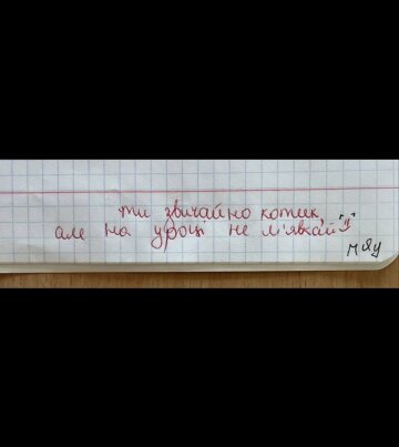 Забавное замечание учителя: фото Treads