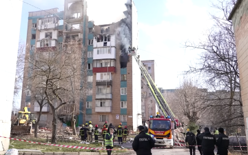 Последствия атаки рф. Фото: скрин youtube