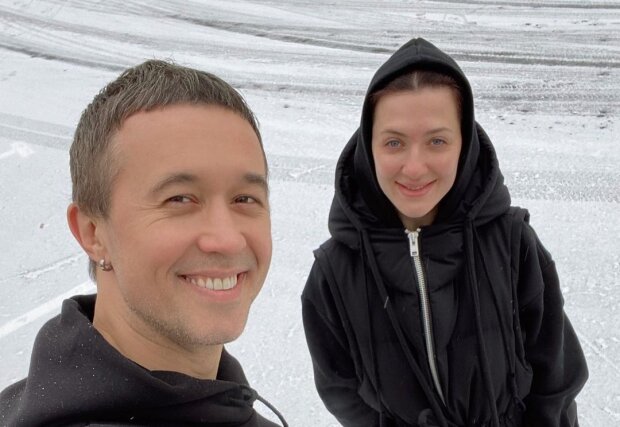 Сергей Бабкин с женой Снежаной, фото с Instagram