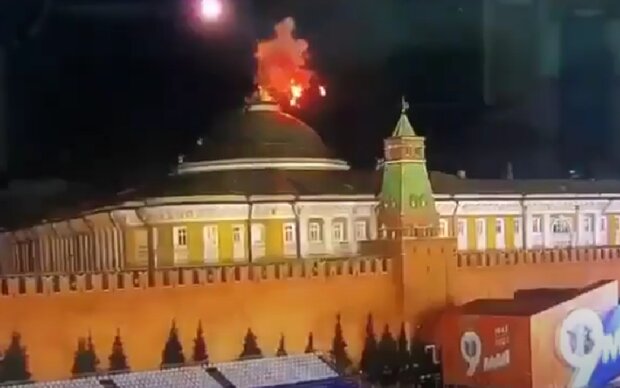Атака по Кремлю Фото: скрин youtube