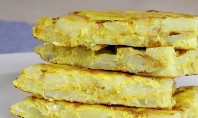 Іспанська тортилья, скріншот: YouTube