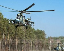Пожежний гелікоптер впав у Боржомську ущелину: відео