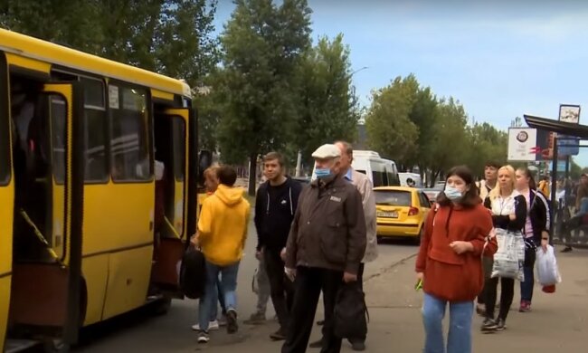 маршрутка, скріншот з відео