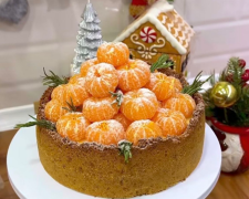 Чизкейк "Нью-Йорк" з мандаринами: фото скрін рецепту