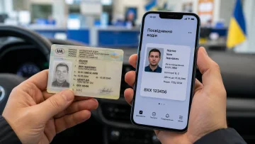 Посвідчення водія старого зразка