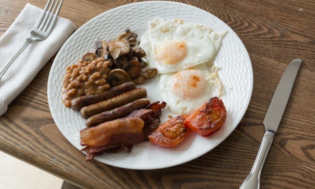 Повний англійський сніданок, фото Jeremy T. Hetzel