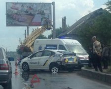 Патрульные Харькова разбили уже второе авто за два месяца