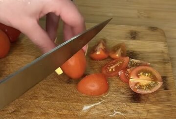 Салат с куриной печенью: фото скрин рецепта