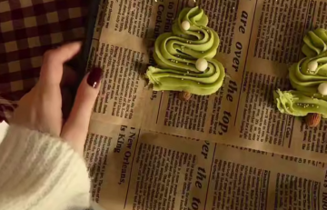 Печиво "Ялинки", кадр з відео