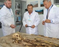 Роскошная мумия: археологи откопали "золотого человека"