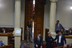Депутати не хочуть напружуватися: Ольга Червакова на милицях намагалася змусити працювати здорових колег