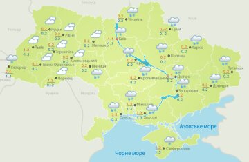 Погода в Україні, фото: Український гідрометеорологічний центр