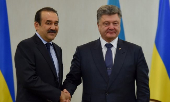 Порошенко обсудил с премьером Казахстана "Шелковый путь"