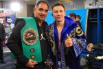 Геннадий Головкин с тренером