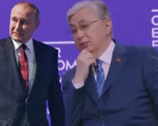 Российский и казахстанский президенты, скриншот: YouTube