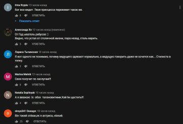 Комментарии к сюжету, скриншот: YouTube