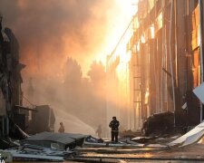 Наслідки балістичного обстрілу Києва