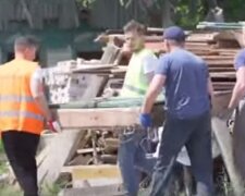 Общественные работы по безработным. Фото: скриншот с видео