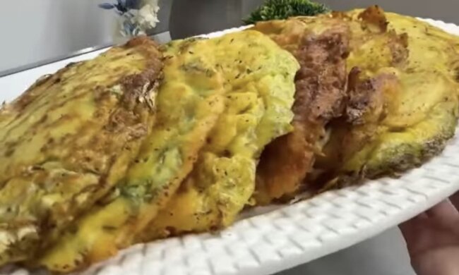 Капустяні відбивні в клярі: фото скрін рецепту