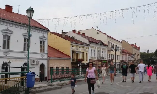 Ужгород, скріншот з відео