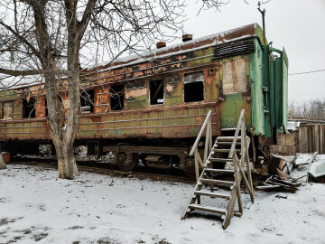 Вагонне містечко в Усатово (Одеська область), фото: Facebook / Тарас Осипов