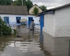 Потоп в Крыму, в городе Саки