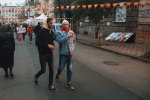 Як у Барселоні: кияни перекрили вулицю та влаштували вечірку століття
