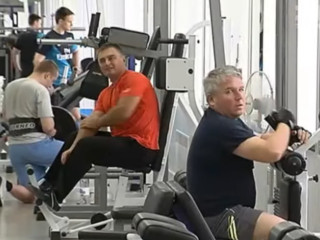 Спортзал, скриншот: YouTube