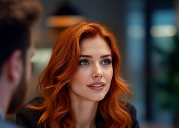 Дівчина, робота, картинка