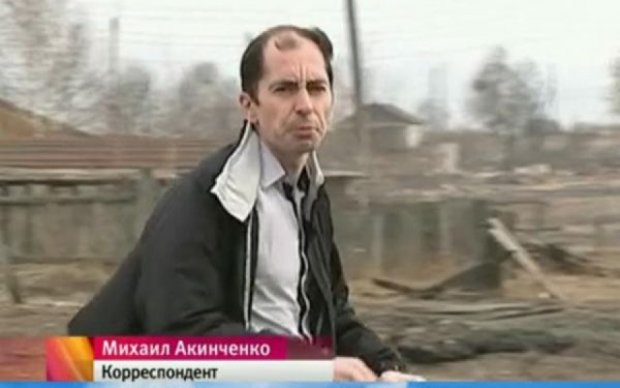   Корреспондент Первого канала поджигал траву в Хакасии для сюжета