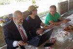 Чубаров відсвяткував день народження на блокпості в Чонгарі (фото)