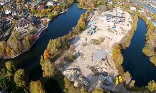 Під Києвом з’явився «острів Льовочкіних»