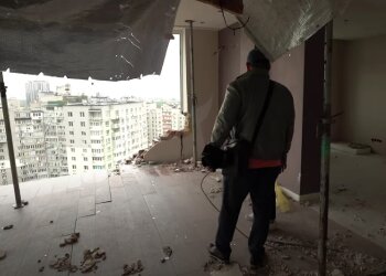 Разрушенное жилье. Фото: скрин youtube