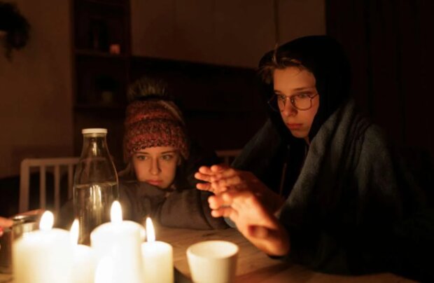 Украинцы без света, фото: Unian