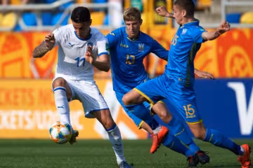 молодежная сборная Украины выиграла путевку в финал ЧМ-2019