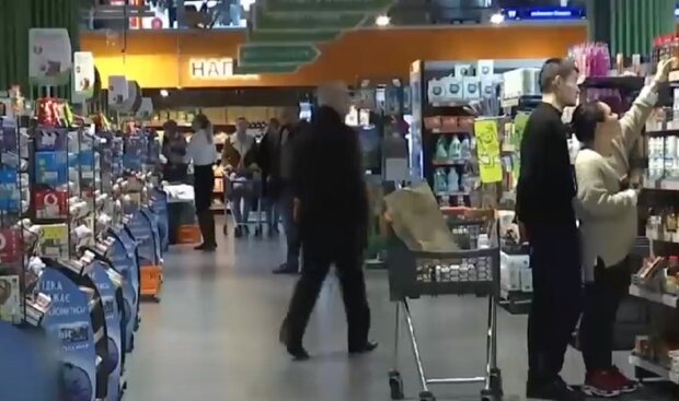 Супермаркет. Фото: скриншот з відео