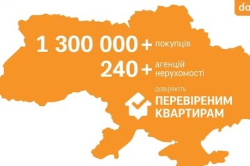 8 000+ Перевірених квартир на DOM.RIA