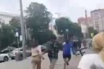 Россияне в Ростове, кадр из видео