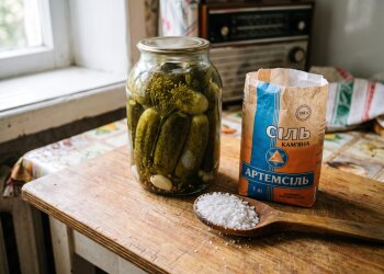 сіль консервація закрутки