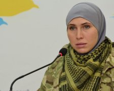 Аміна Окуєва розповіла про стан пораненого чоловіка