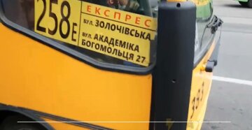 Маршрутка, фото: скріншот з відео