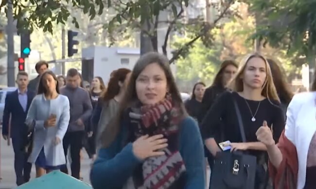 Украинские студенты, скриншот: YouTube